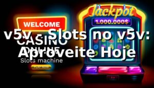 v5v - Slots no v5v: Aproveite Hoje